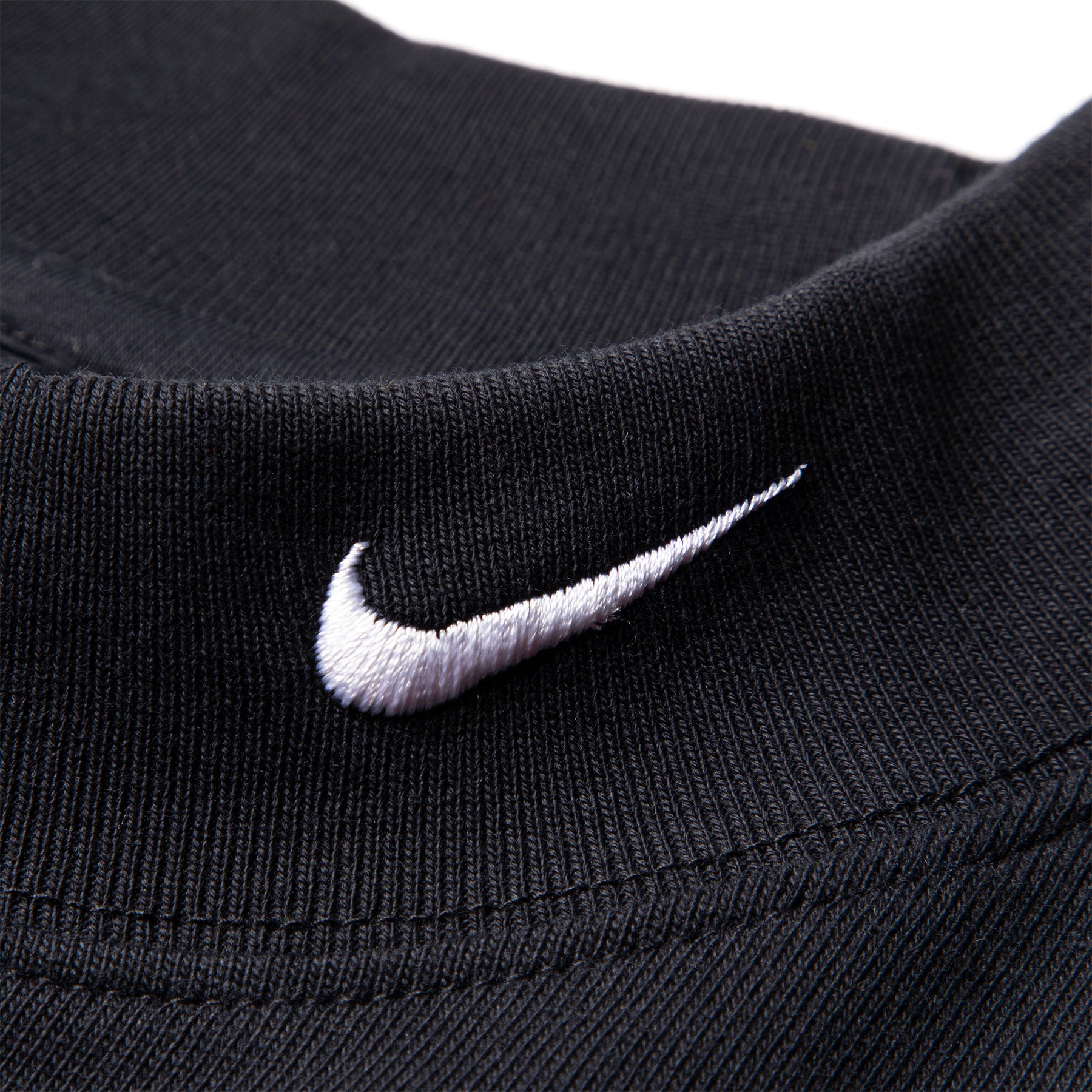 Nike Life Long-Sleeve Mock-Neck Shirt (Black/White) – Concepts