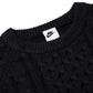Nike Sportswear Cable Knit Sweater (Black)