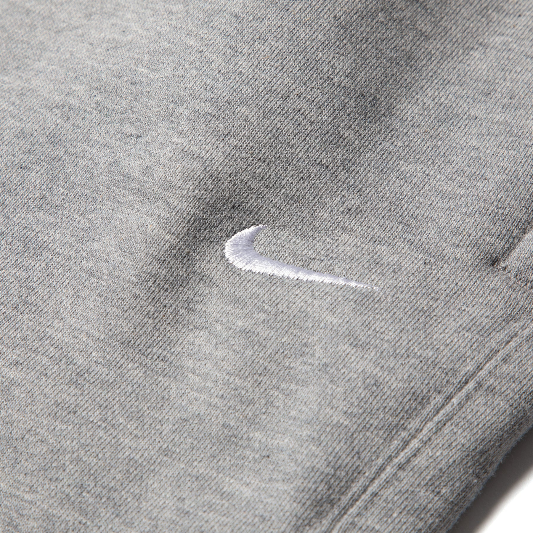 Nike Solo Swoosh Pants (Dark Grey Heather/White) – Concepts