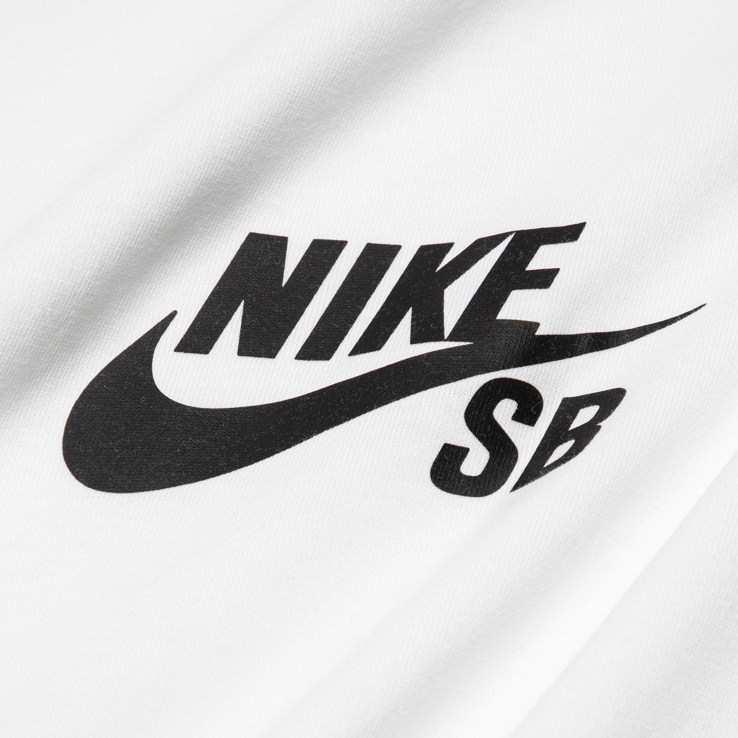 Nike SB Logo Skate T-Shirt (White/Black)