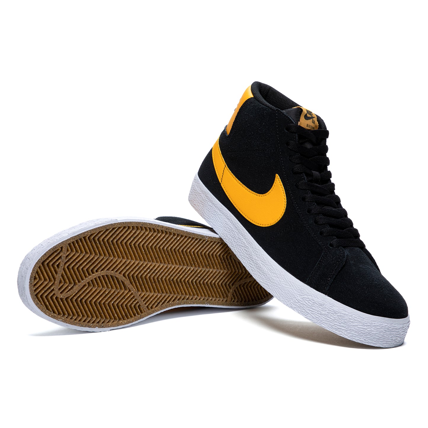 Nike SB Zoom Blazer Mid (Black/University Gold/White)