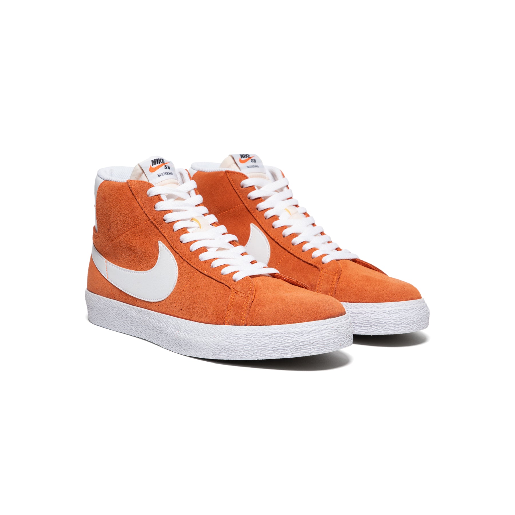 Nike SB Zoom Blazer Mid (Safety Orange/white) 9
