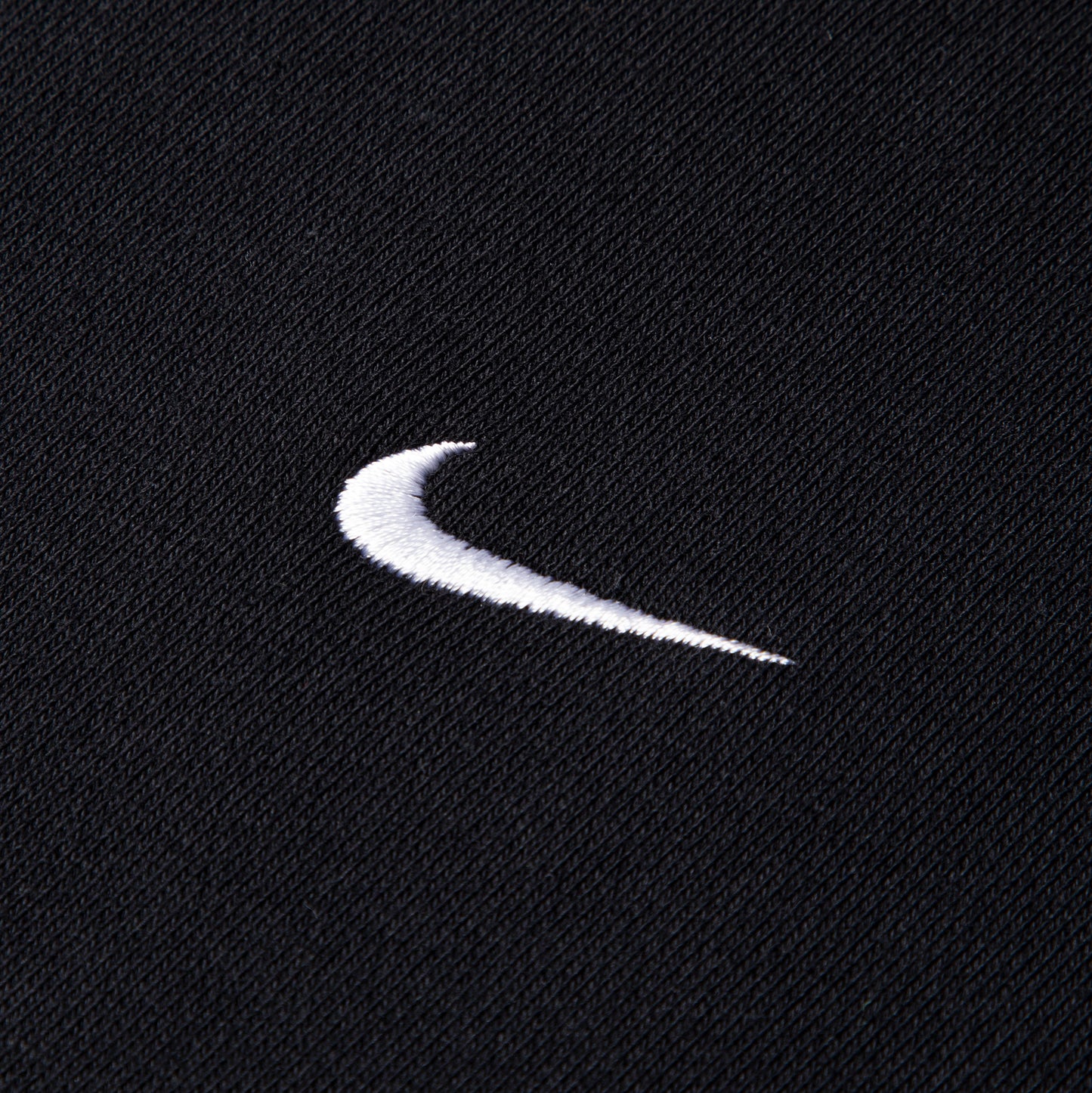 Nike Solo Swoosh Fleece Crew (Black/White)