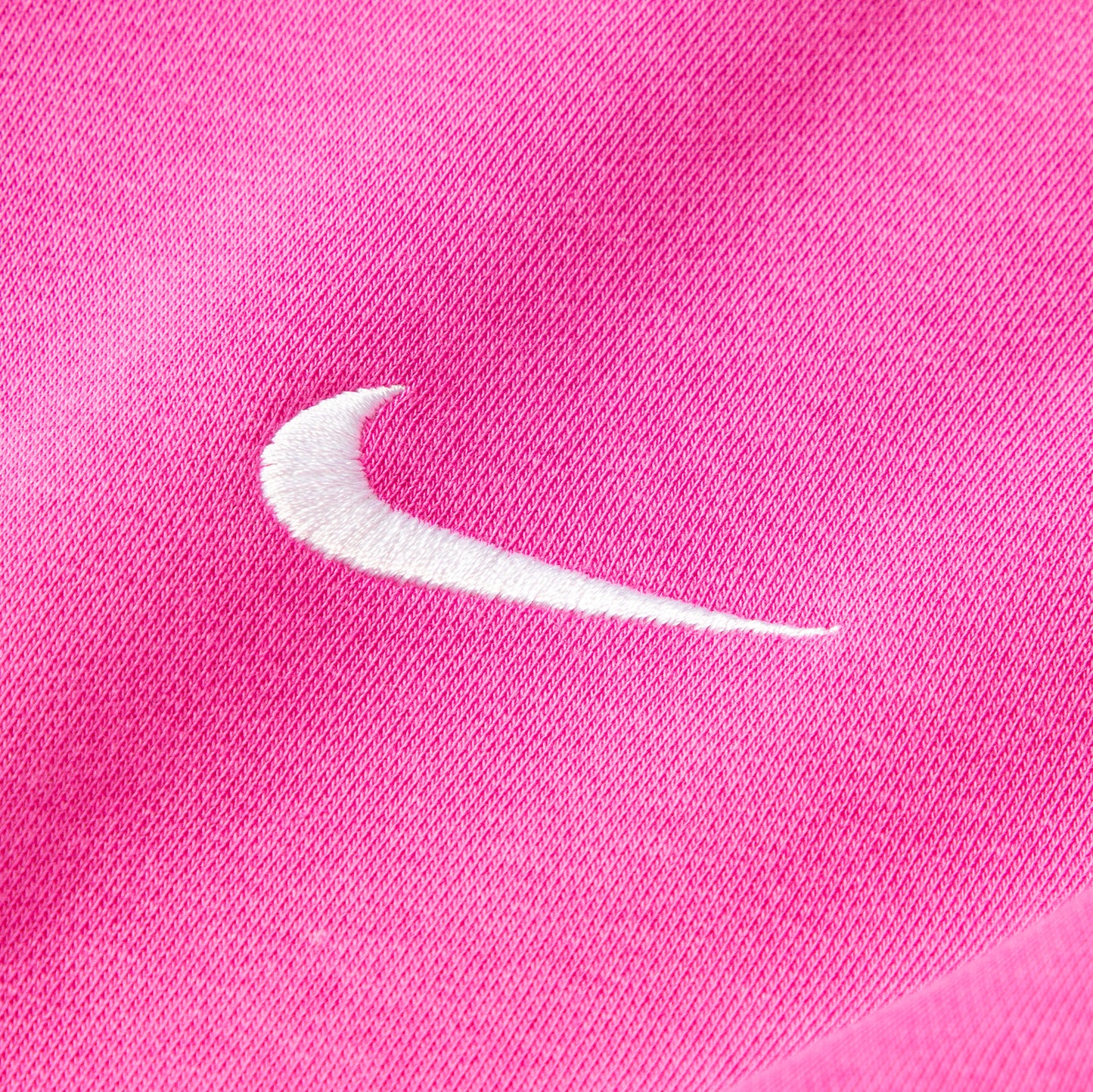 Nike Womens Sportswear Fleece Hoodie (Active Fuchsia/White)