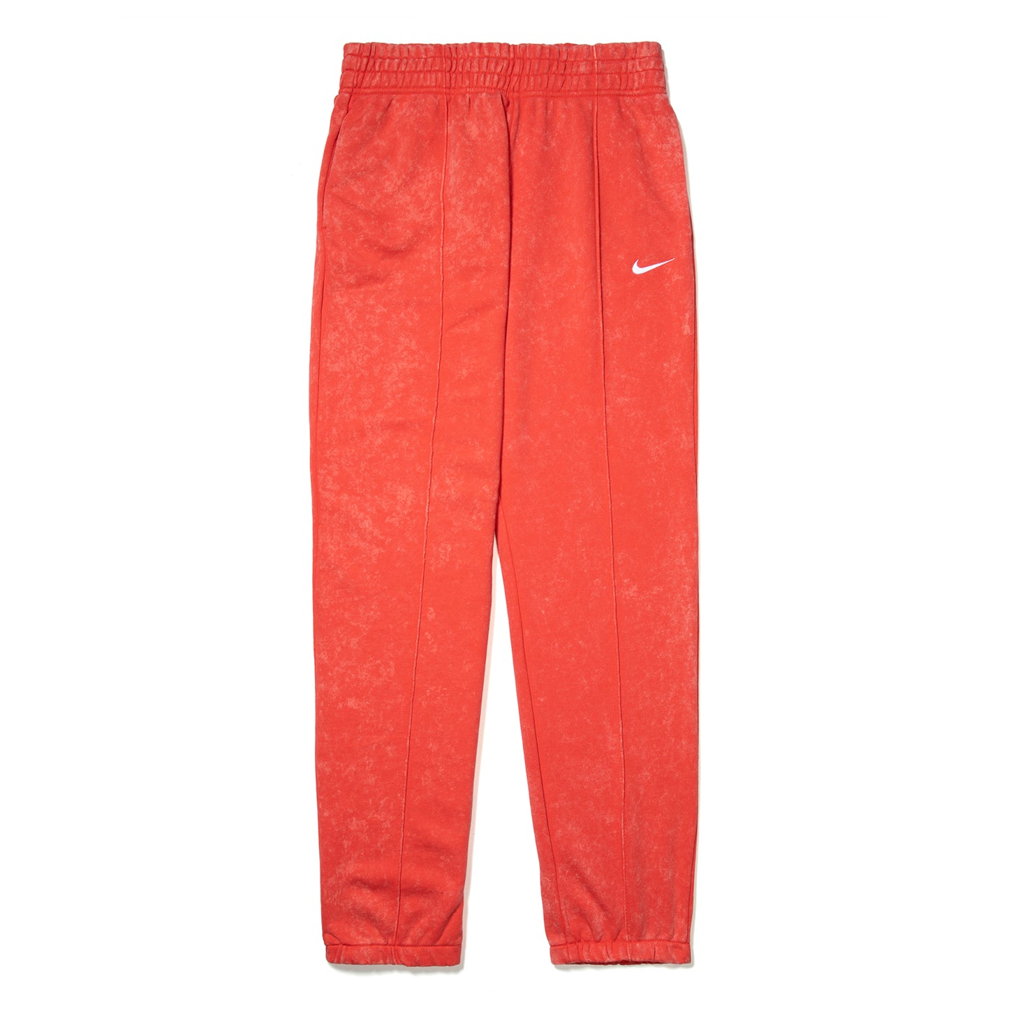 Nike Womens Washed Fleece Pants (Chile Red/White)