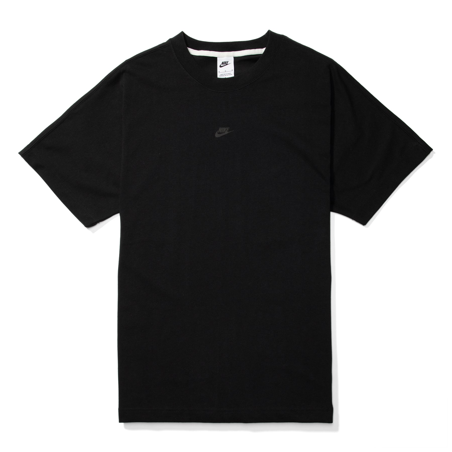 Nike Sportswear Style Essentials Short-Sleeve T-Shirt (Black/Sail/Ice ...