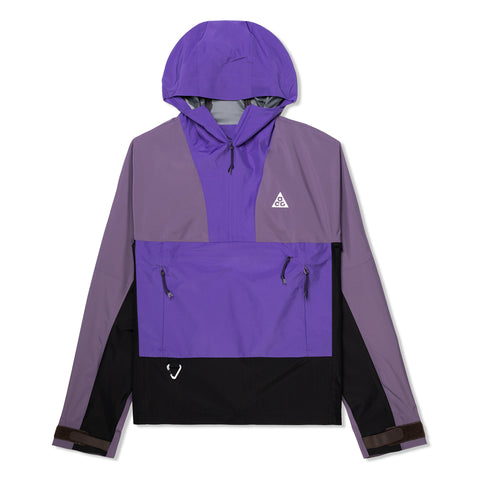 Nike Womens ACG Storm-FIT ADV Cascade Rains Jacket (Dark Iris/Canyon Purple/Summit White)