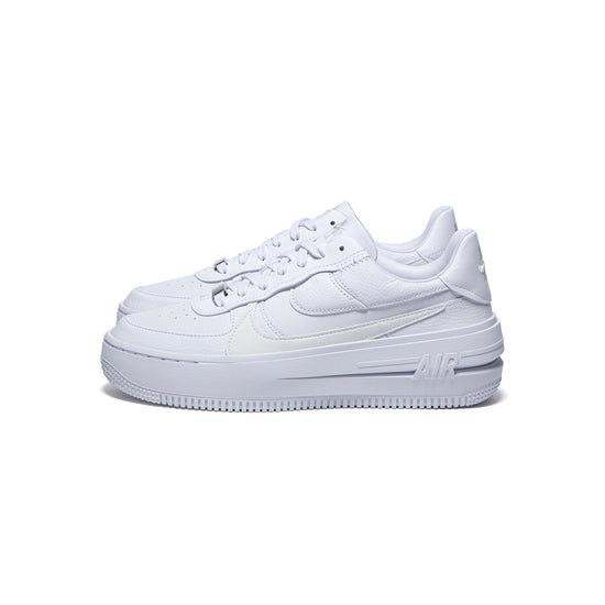 Nike Womens Air Force 1 PLT.AF.ORM (White/Summit White)
