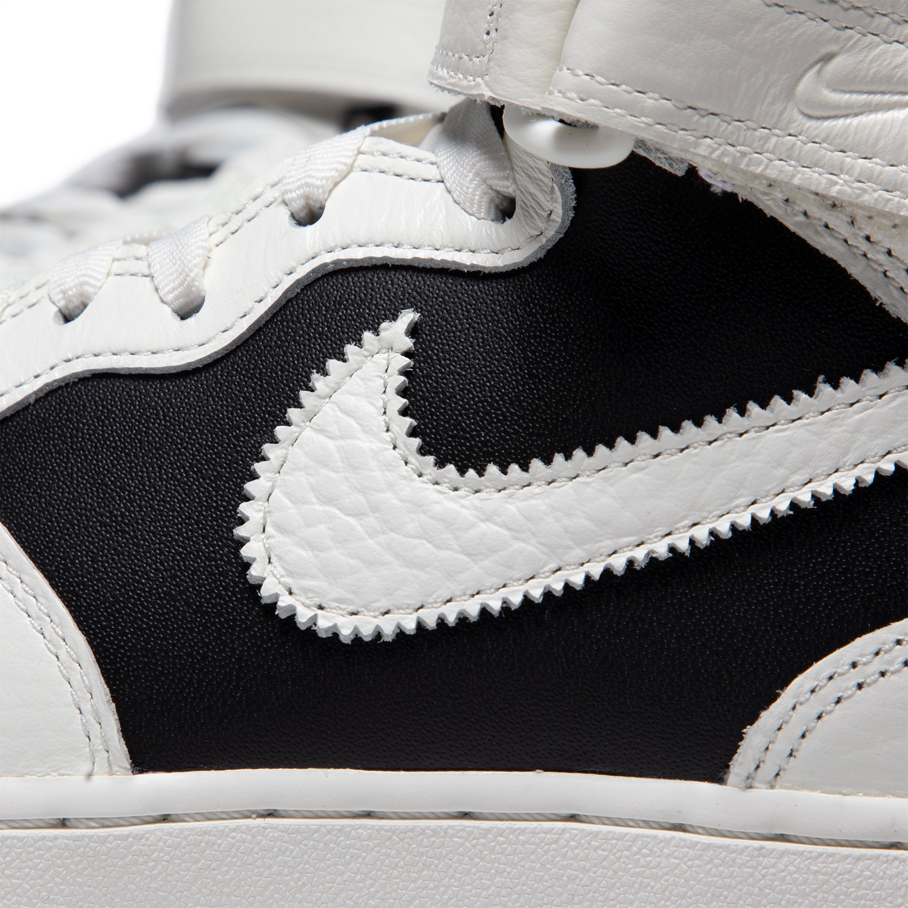 Nike Air Force 1 Mid '07 Lv8 'Black/Coconut Milk-Light Silver' The
