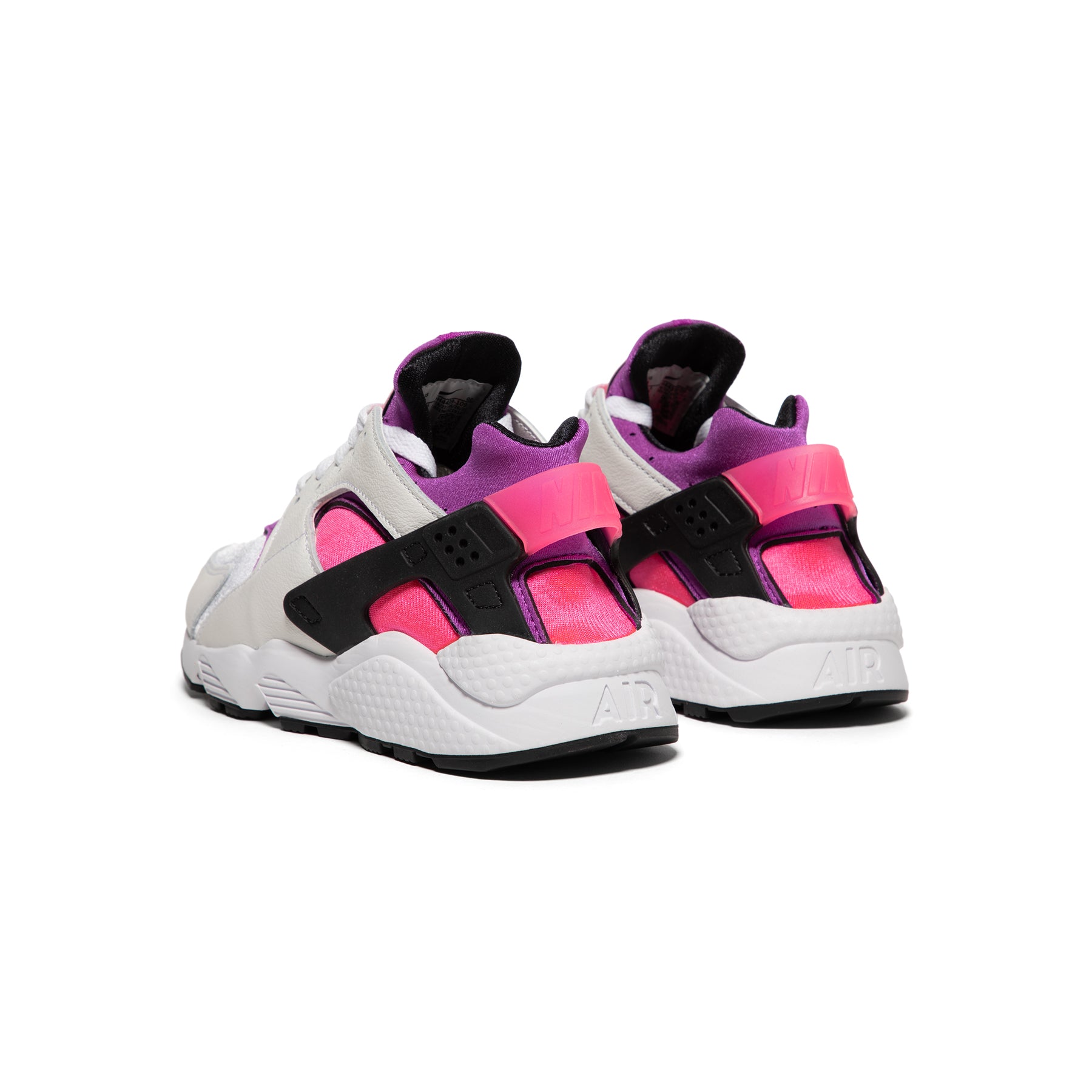 laringe ingeniero Conejo Nike Womens Air Huarache (White/Black/Hyper Pink/Vivid Purple) – Concepts