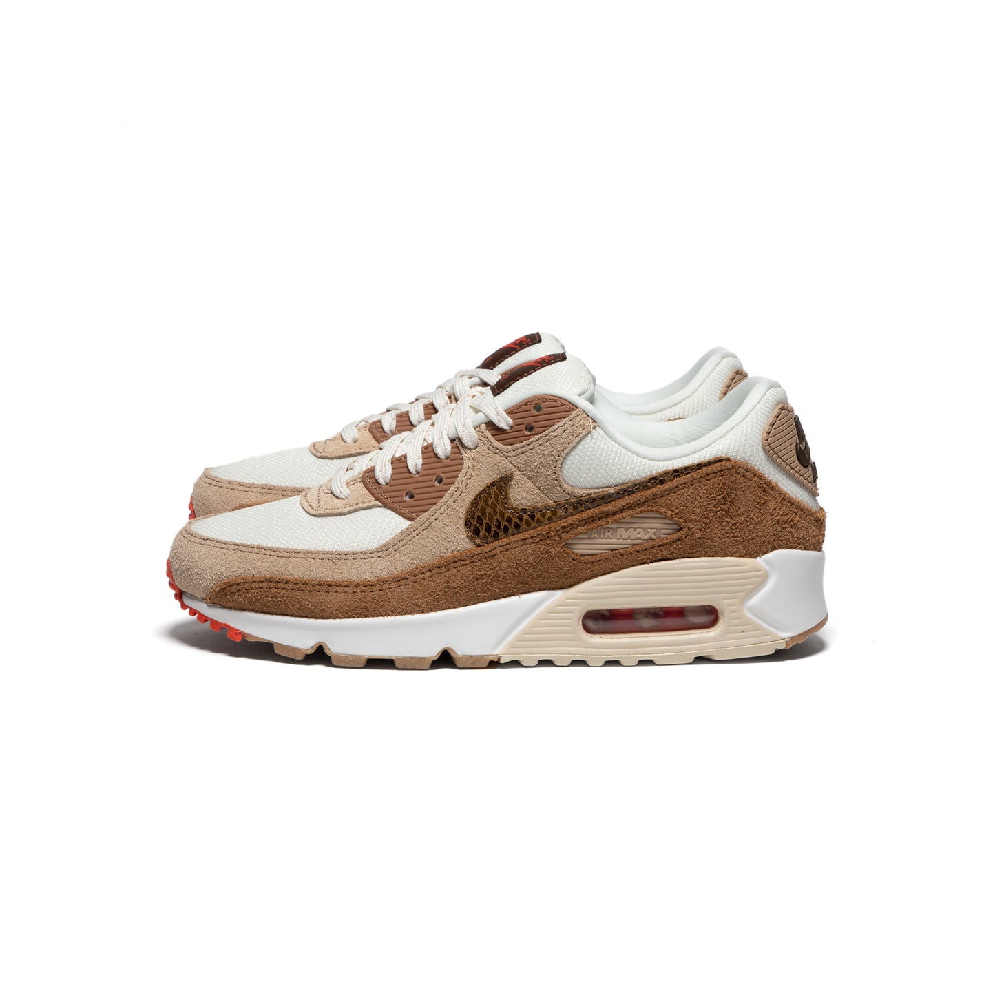 Nike Womens Air Max 90 SE (Pale Ivory/Picante Red/Summit White)