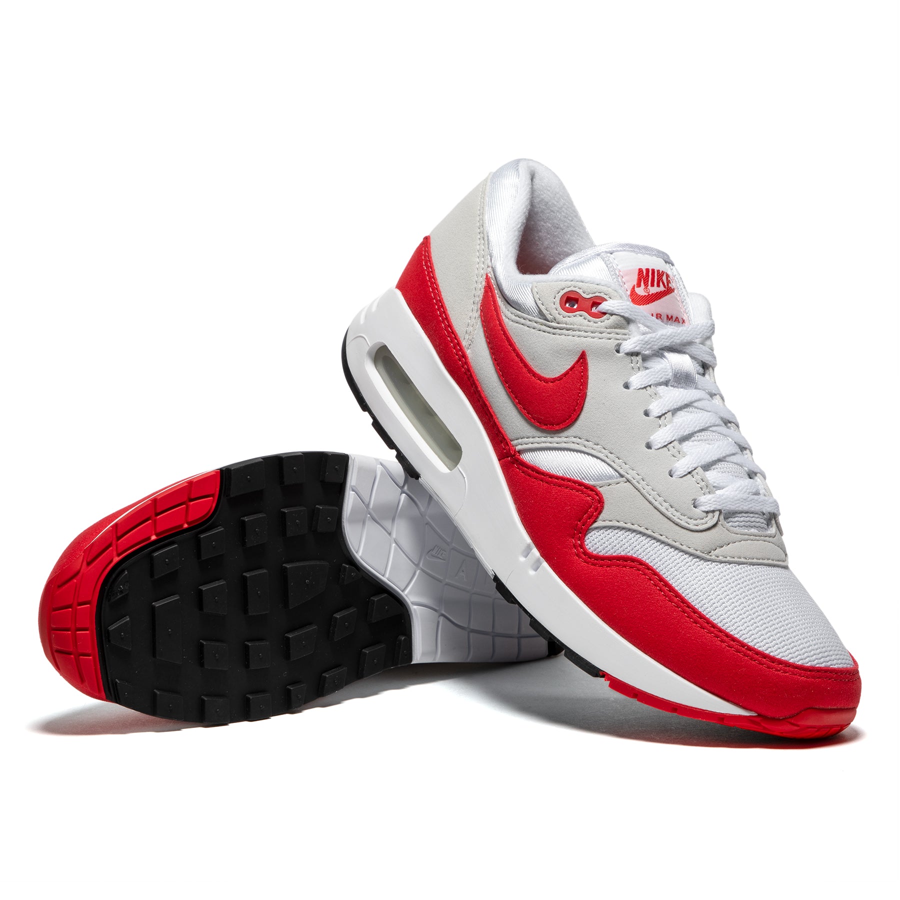 Women's shoes Nike W Air Max 1 '86 Premium White/ University Red-Lt Neutral  Grey