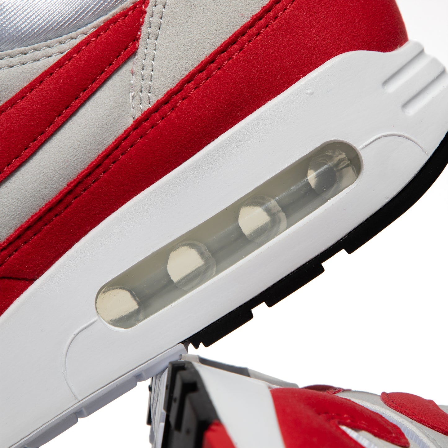Nike Womens Air Max 1 '86 Premium (White/University Red/Light Neutral Grey)