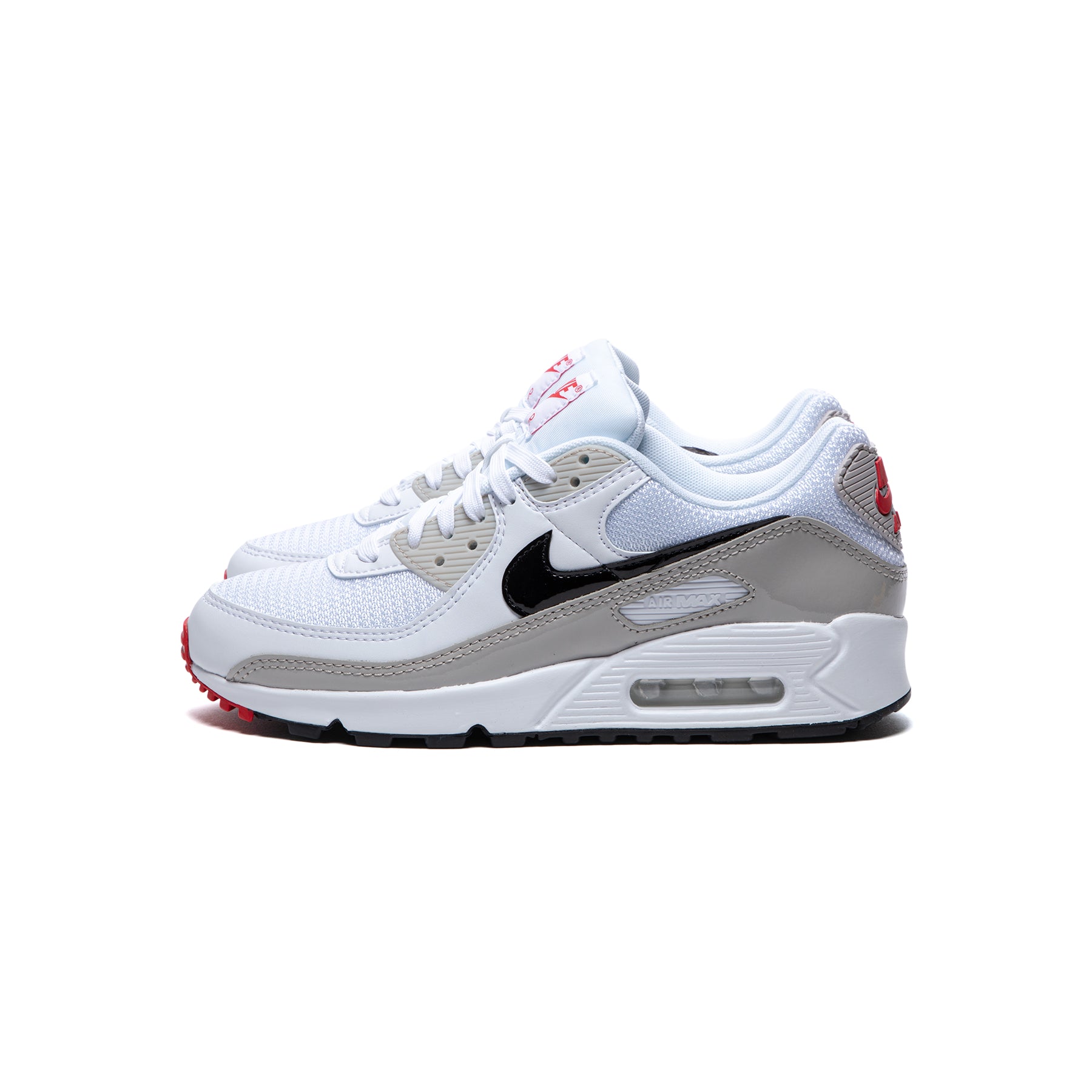 Nike air max 90 white red black Clearance