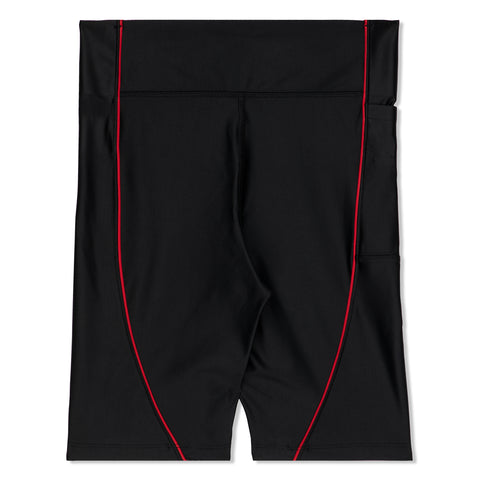 Nike Womens Jordan Essentials Biker Shorts (Black/University Red)