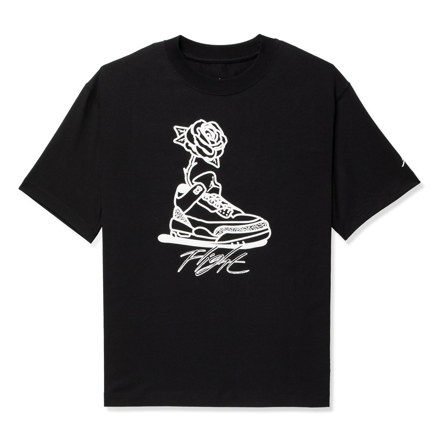 Nike Womens Jordan Flight Graphic T-Shirt (Black)