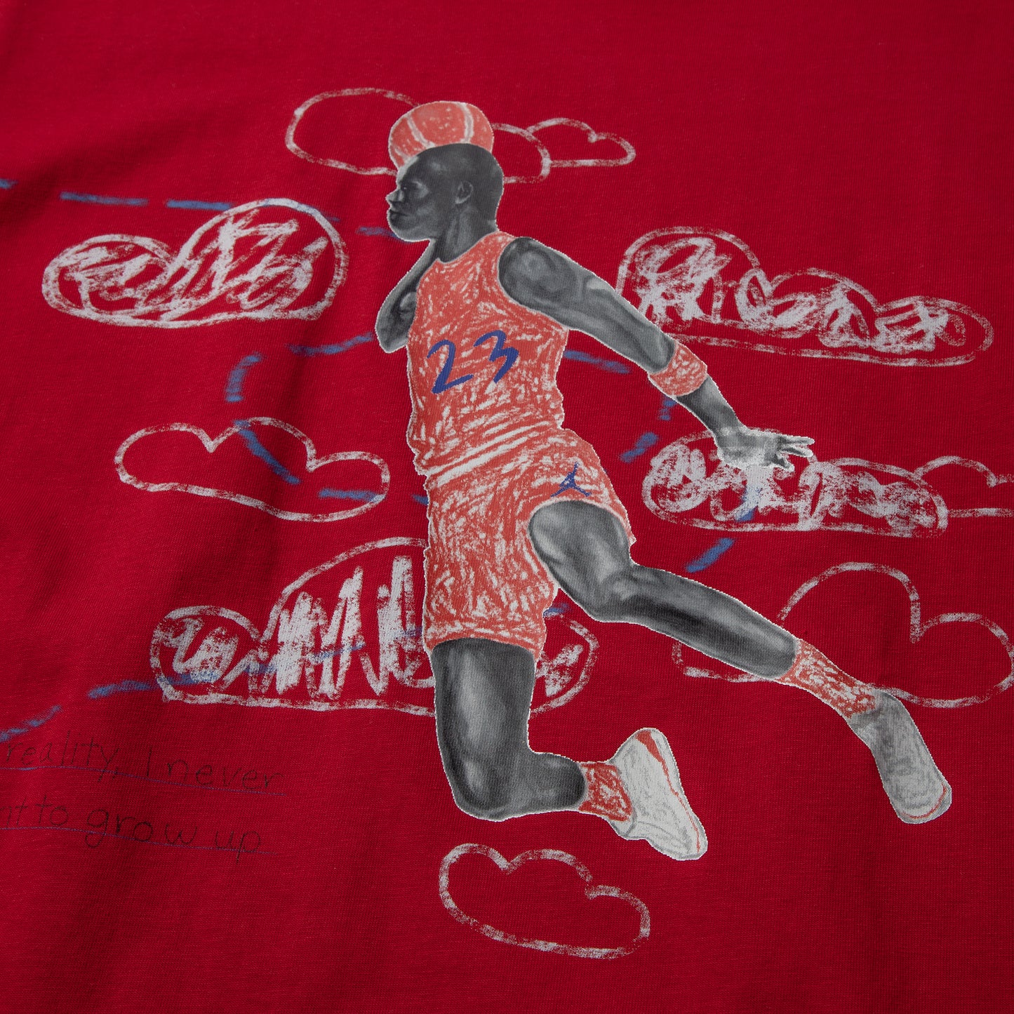 Nike Womens Jordan Artist Series T-shirt (Gym Red)