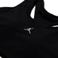 Nike Womens Jordan Medium-Support Pad Sports Bra (Black/White)