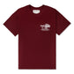 ONE OF THESE DAYS Cross Tee (Burgundy)