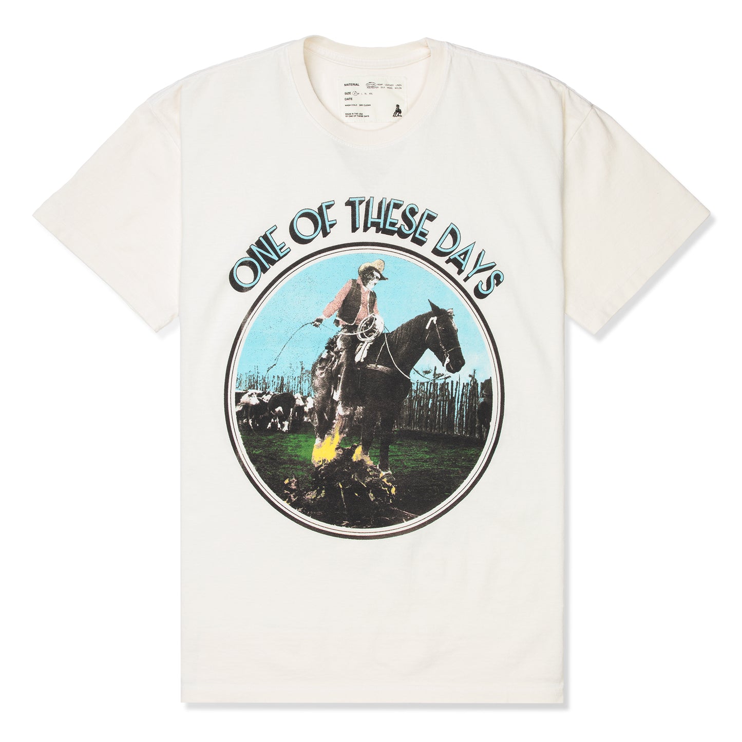Trail of One – Days These T-Shirt White) (Off Ends Concepts