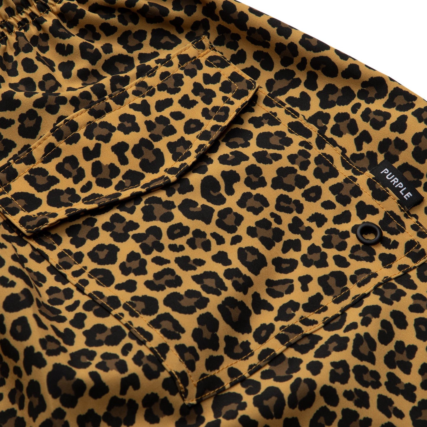 PURPLE Brand P504 All-Around Short (Brown Leopard)