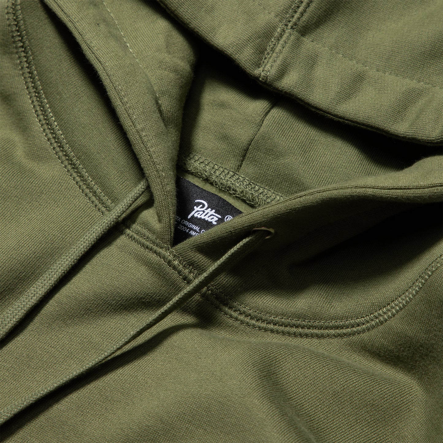 Patta Wild Hooded Sweater (Olive)