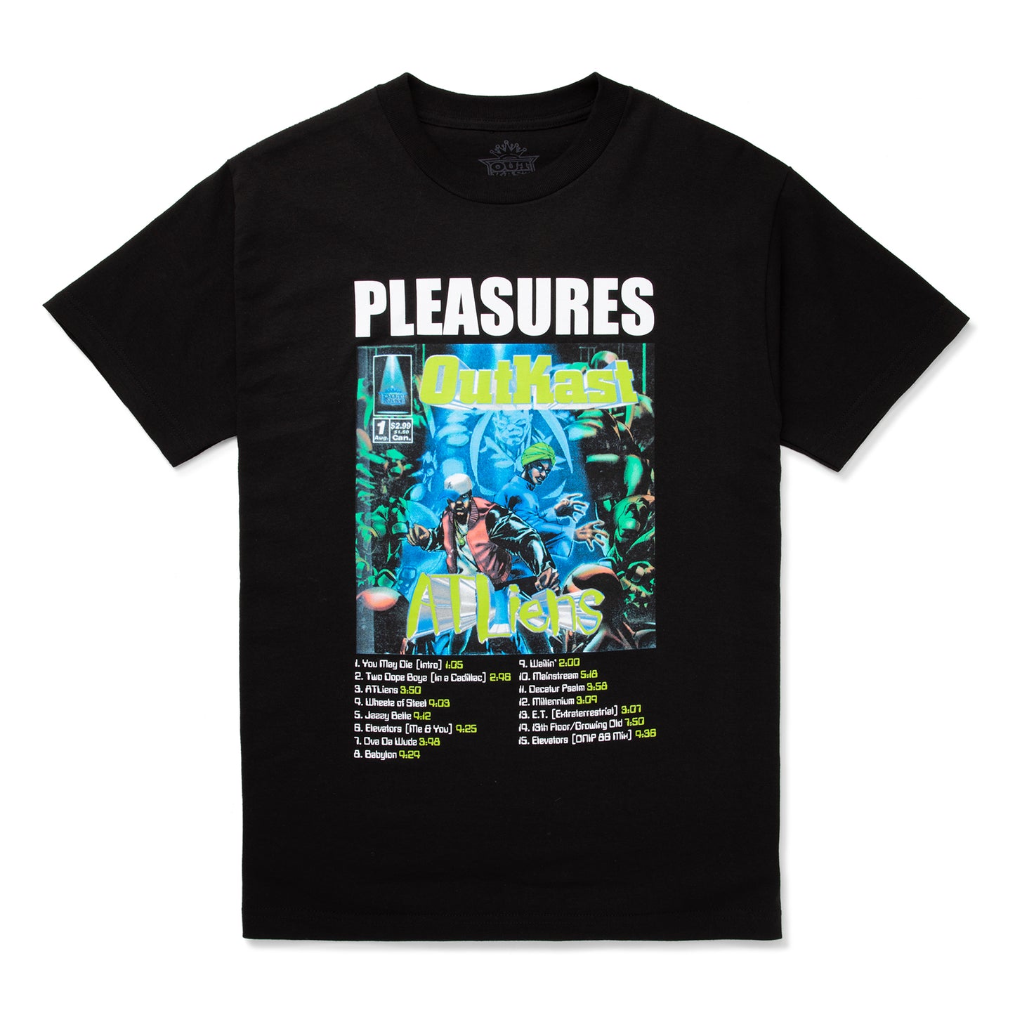 Pleasures Atliens T-Shirt (Black)