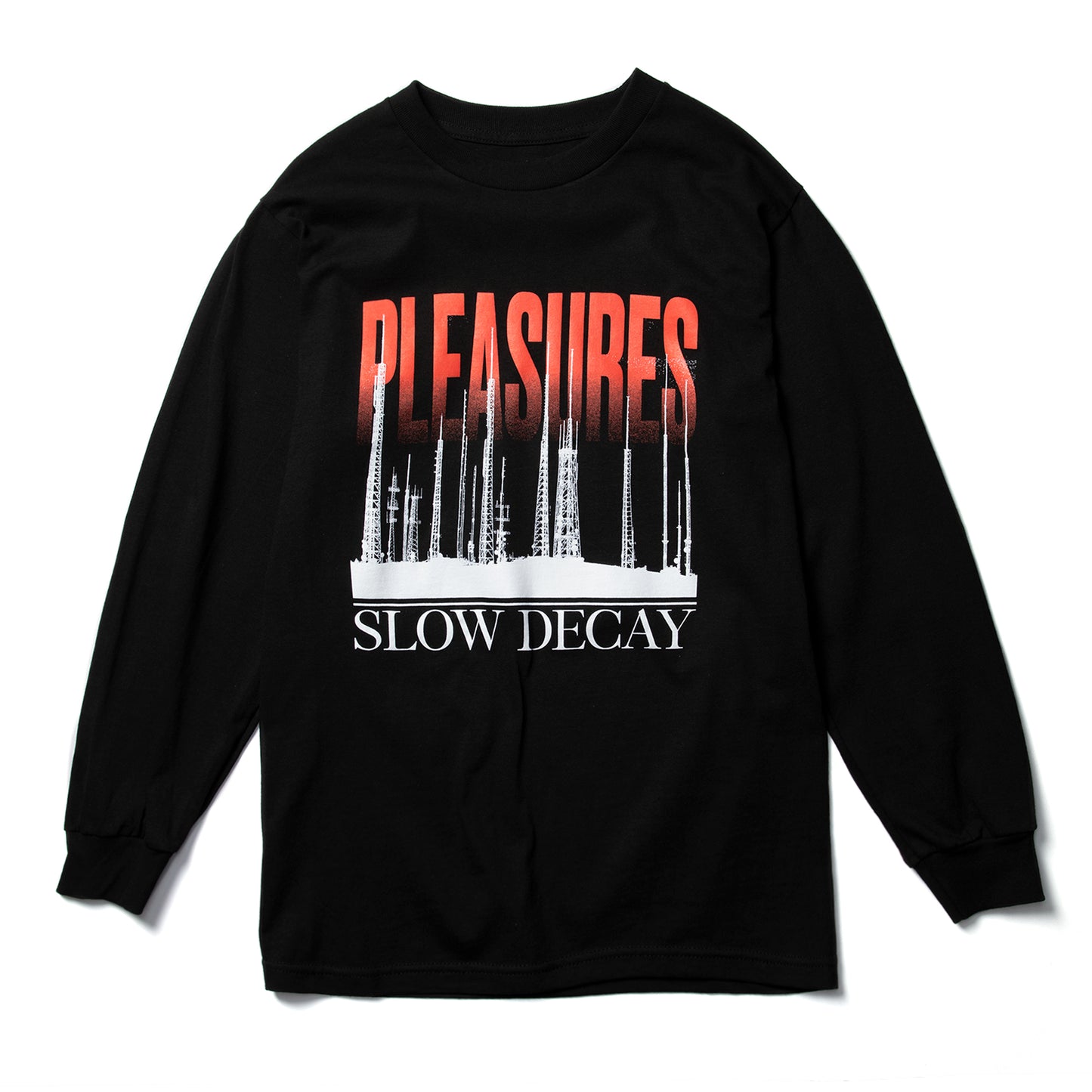 Pleasures Mirrors Long Sleeve T-Shirt (Black)