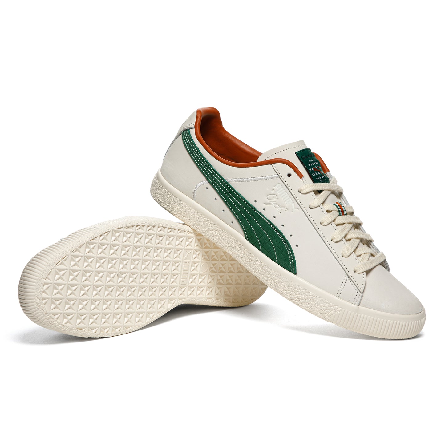 Puma Clyde Fast Green (Spring Lavender)