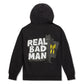 Real Bad Man Classic Hood Fleece Organic (Black)
