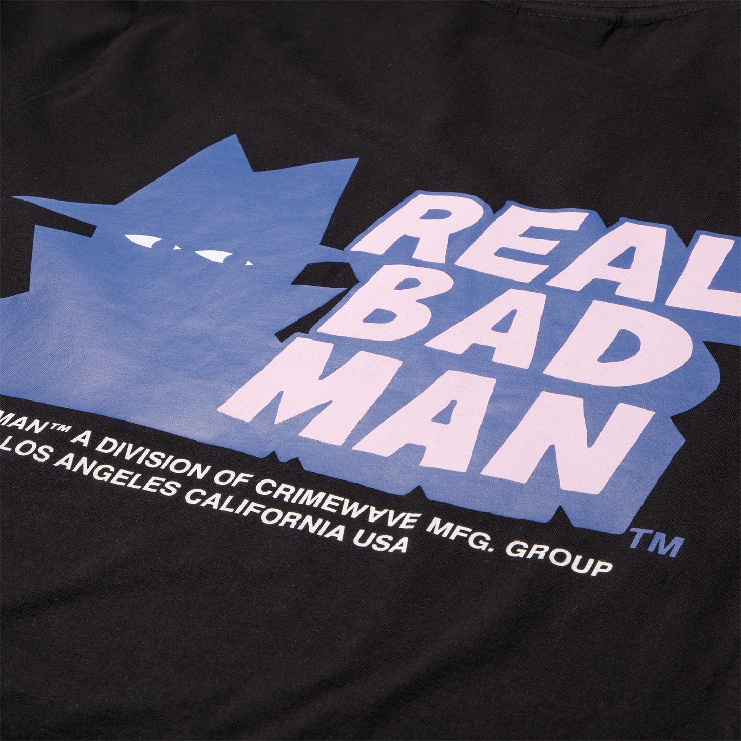 Real Bad Man Classic Watch Short Sleeve Tee Organic (Black)