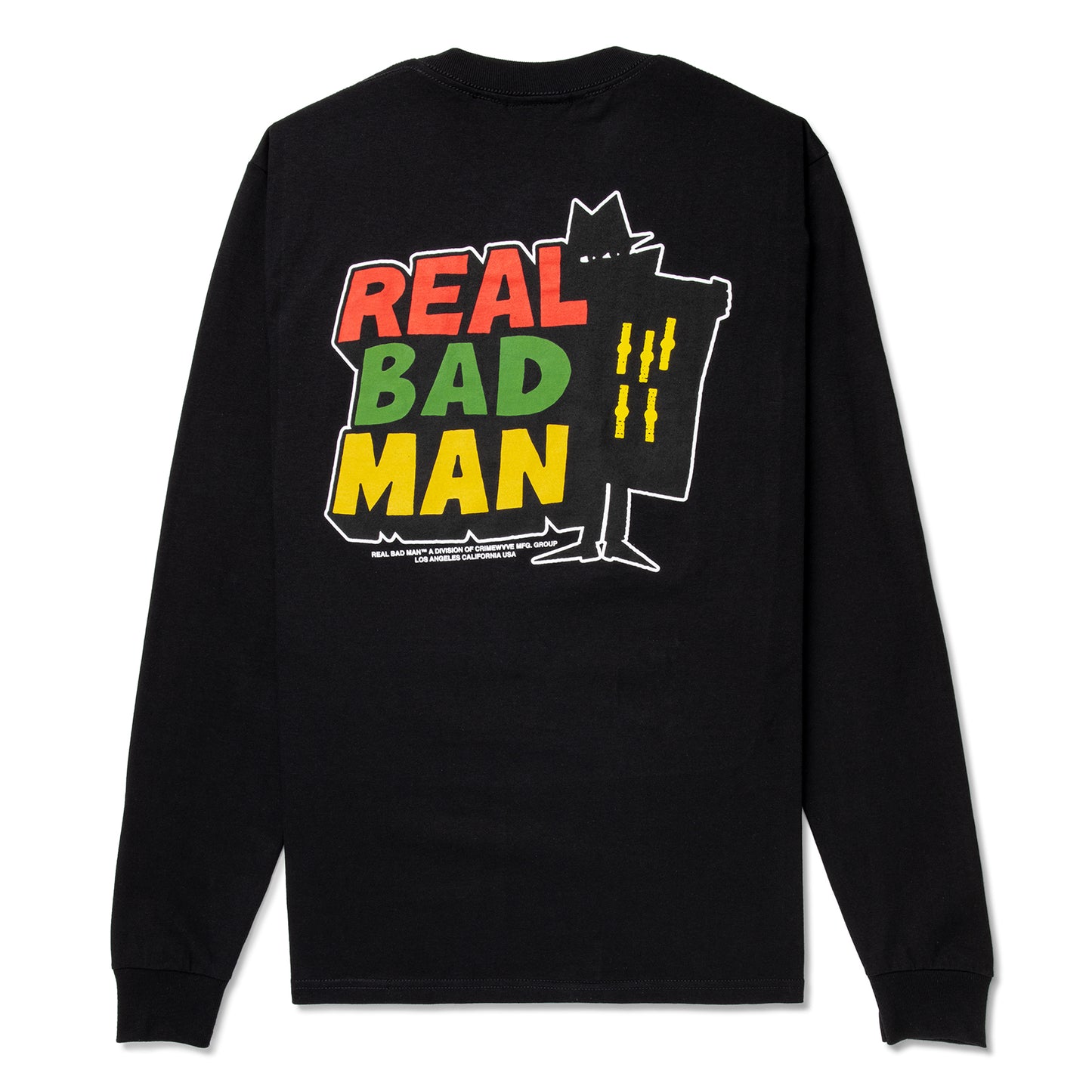 Real Bad Man Logo Tee Vol. 9 Long Sleeve Tee (Black)