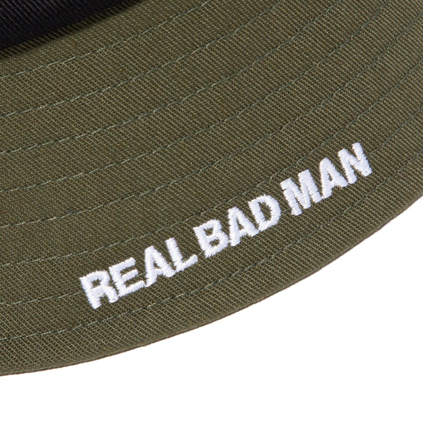 Real Bad Man Three Way Patch Fisherman (Black/Army)