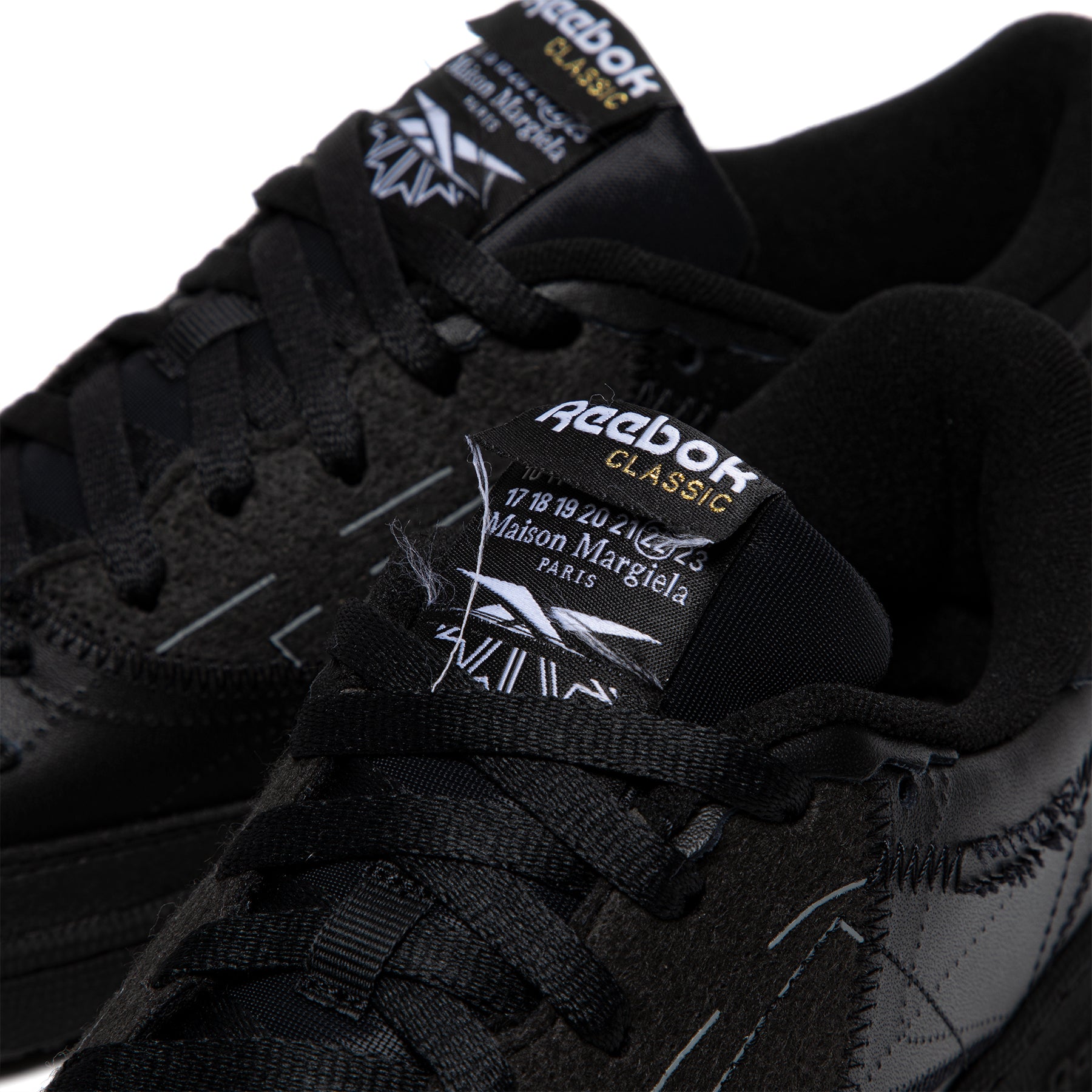 Reebok Maison Margiela Club C Memory Of Shoes Black/Footwear