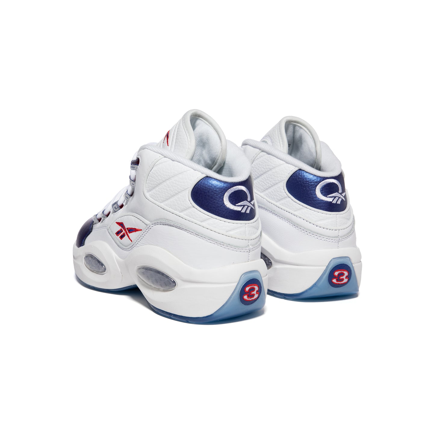 Reebok Question Mid (White/Navy/Red)