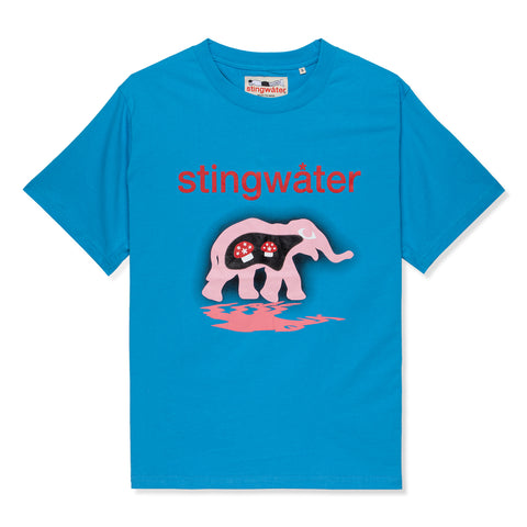 Stingwater Pink Elephant T-Shirt (Pacific Blue)
