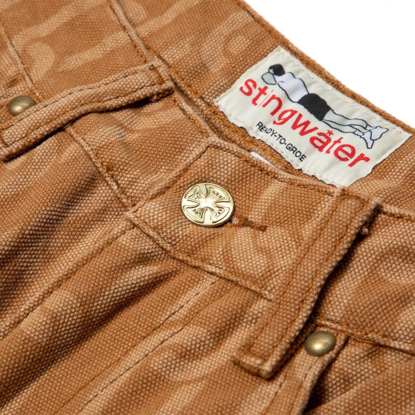 Stingwater Signature Chain Double Knee Shorts (Tan)