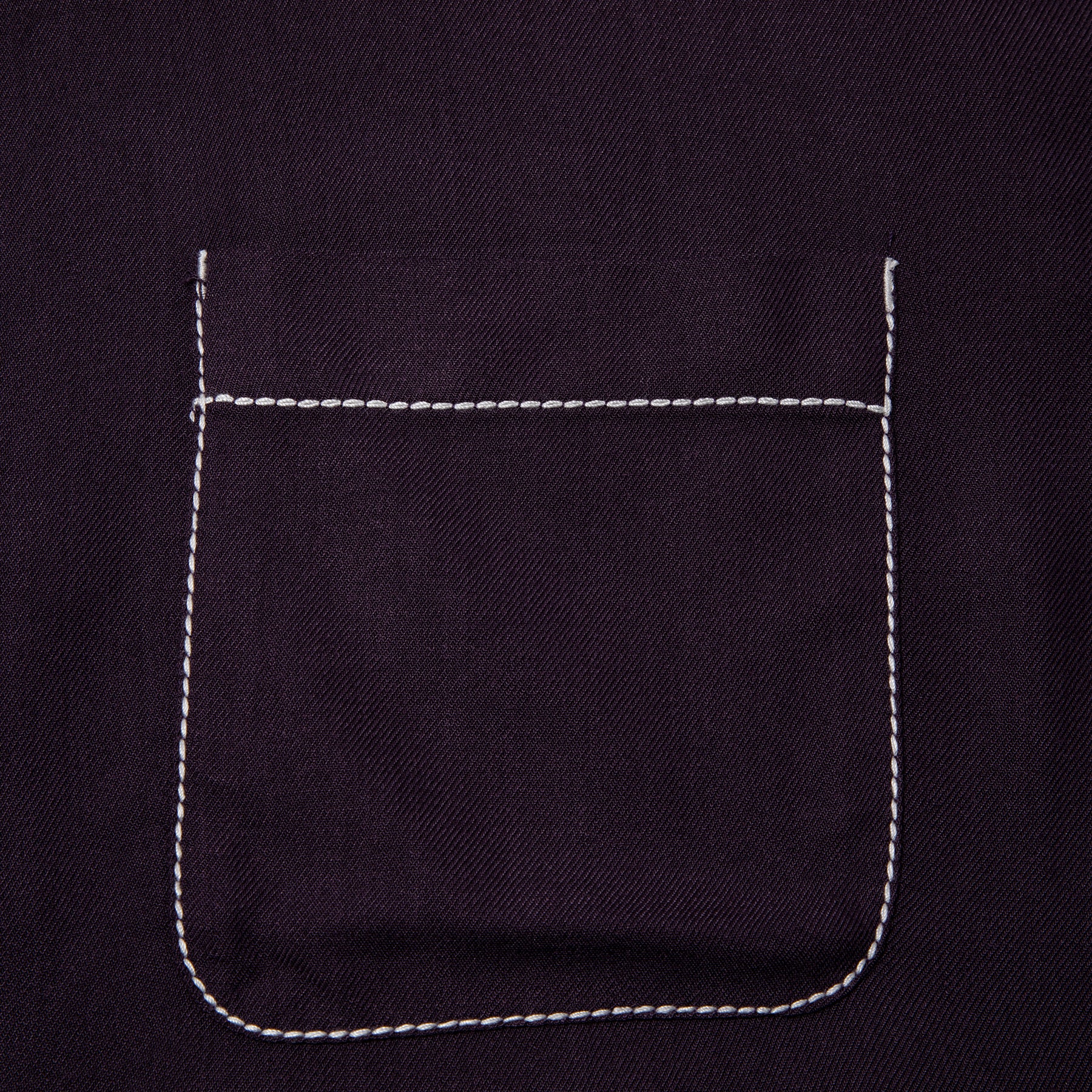 stussy contrast pick stitched shirt