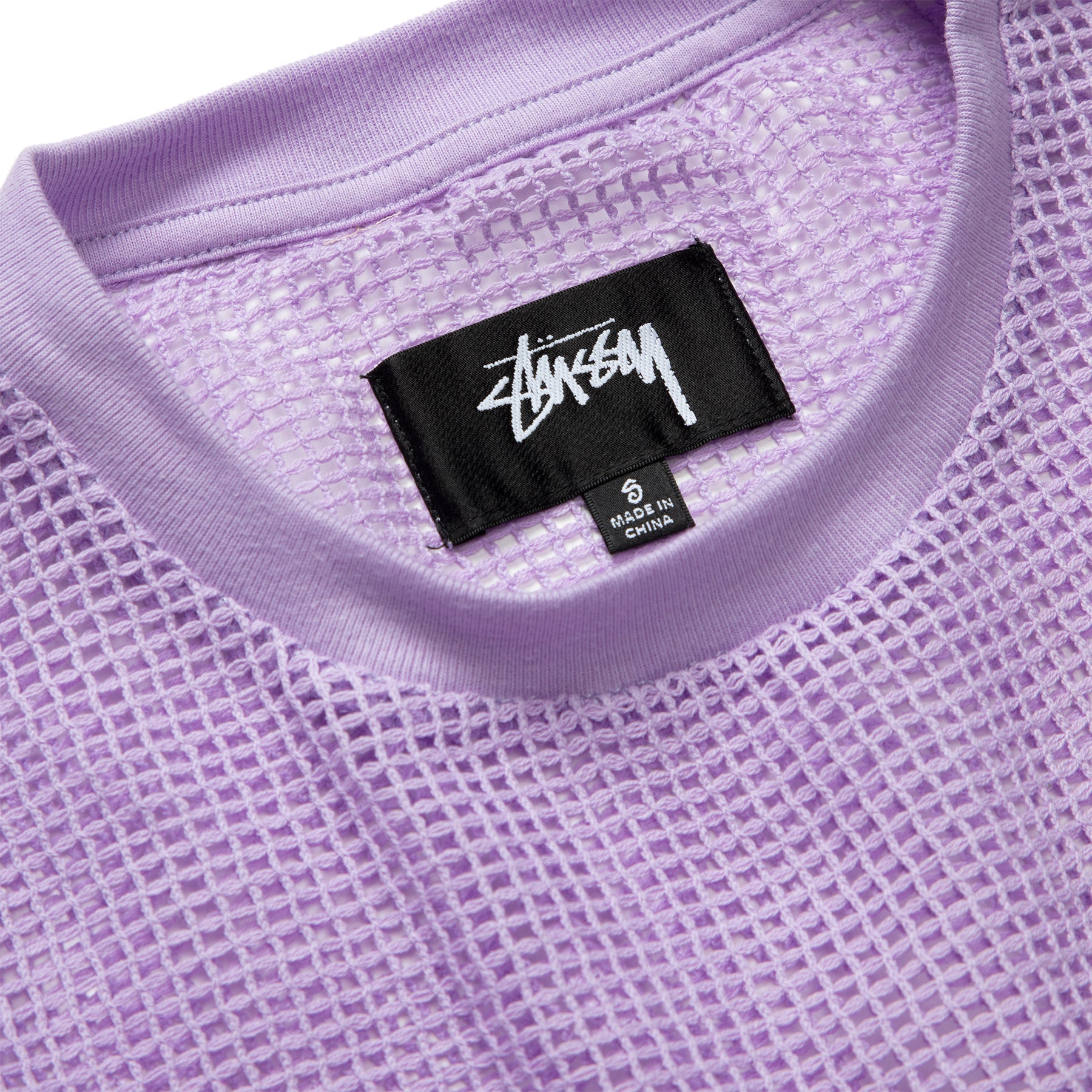 stussy mesh long sleeve