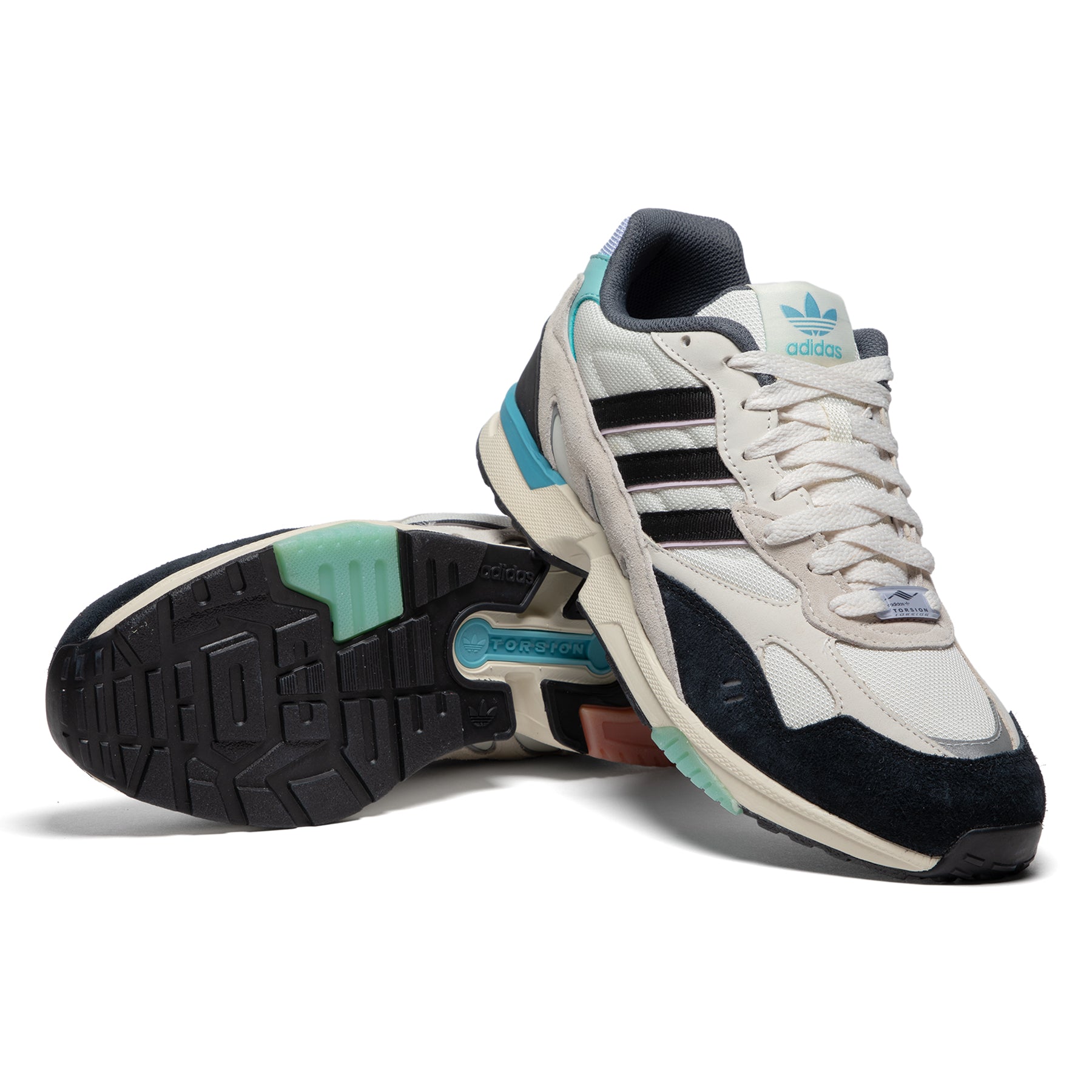 Adidas torsion black and white Clearance