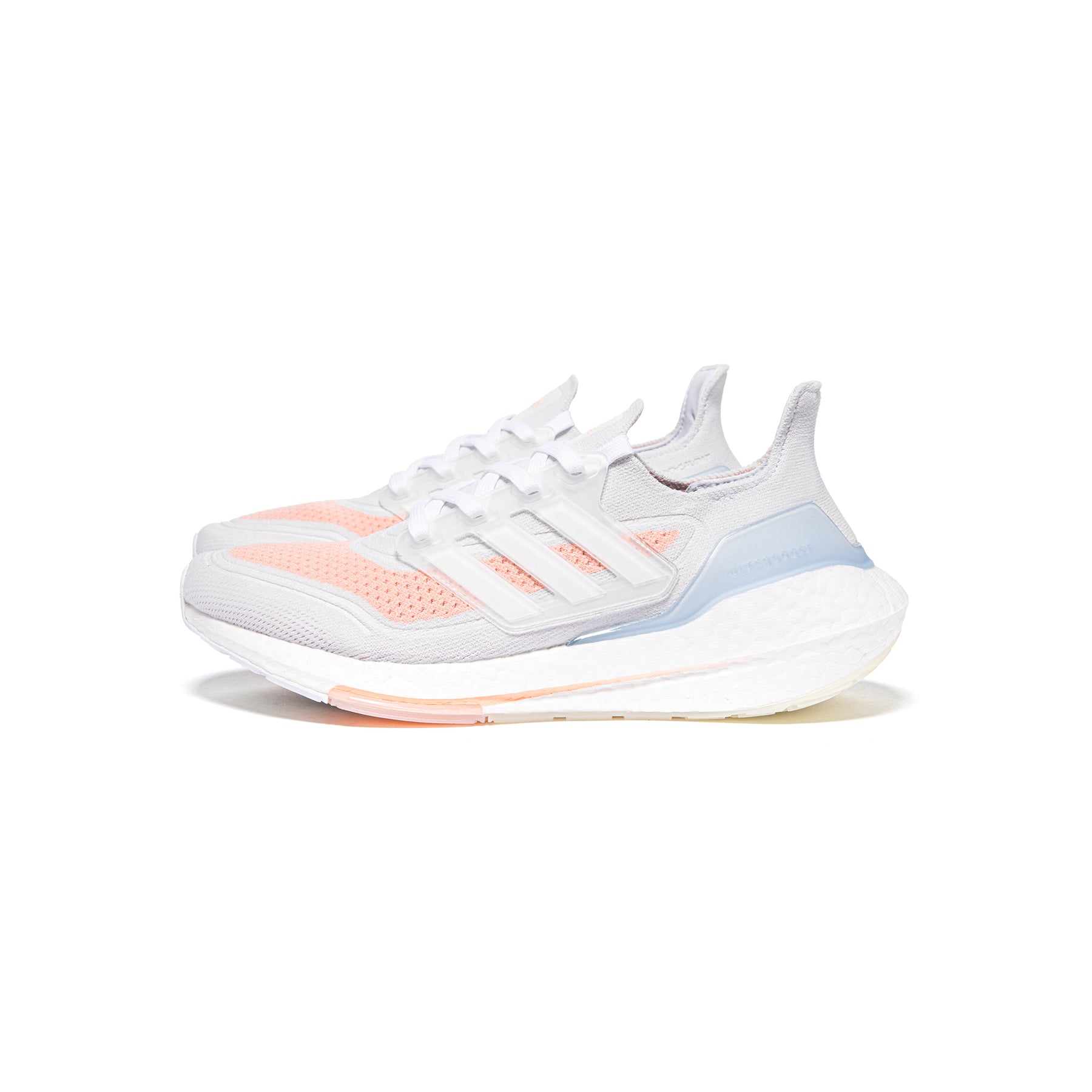 Adidas ultra boost w white glow & pink Clearance
